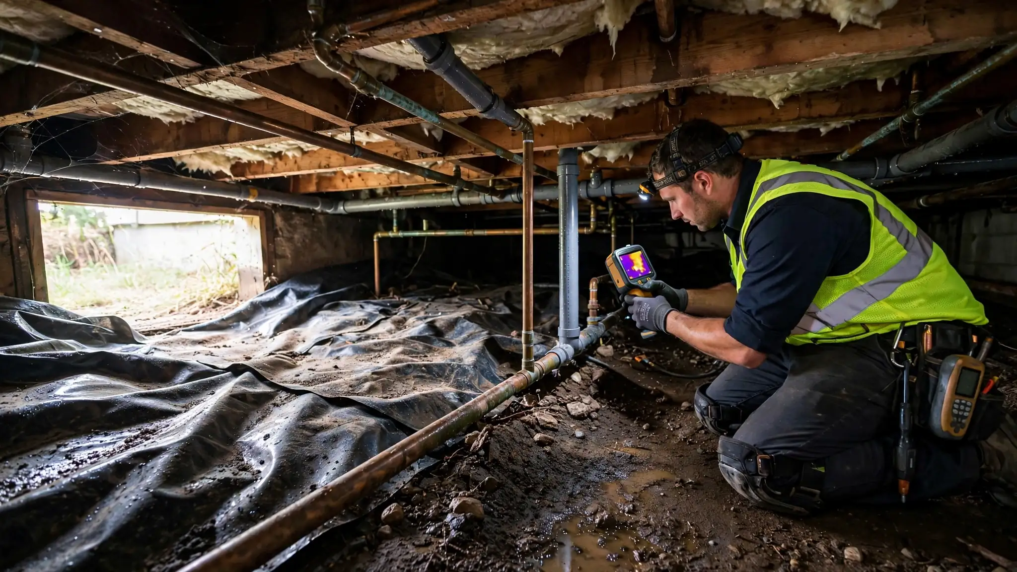 Crawlspace Moisture: Leaks, Condensation Or Groundwater