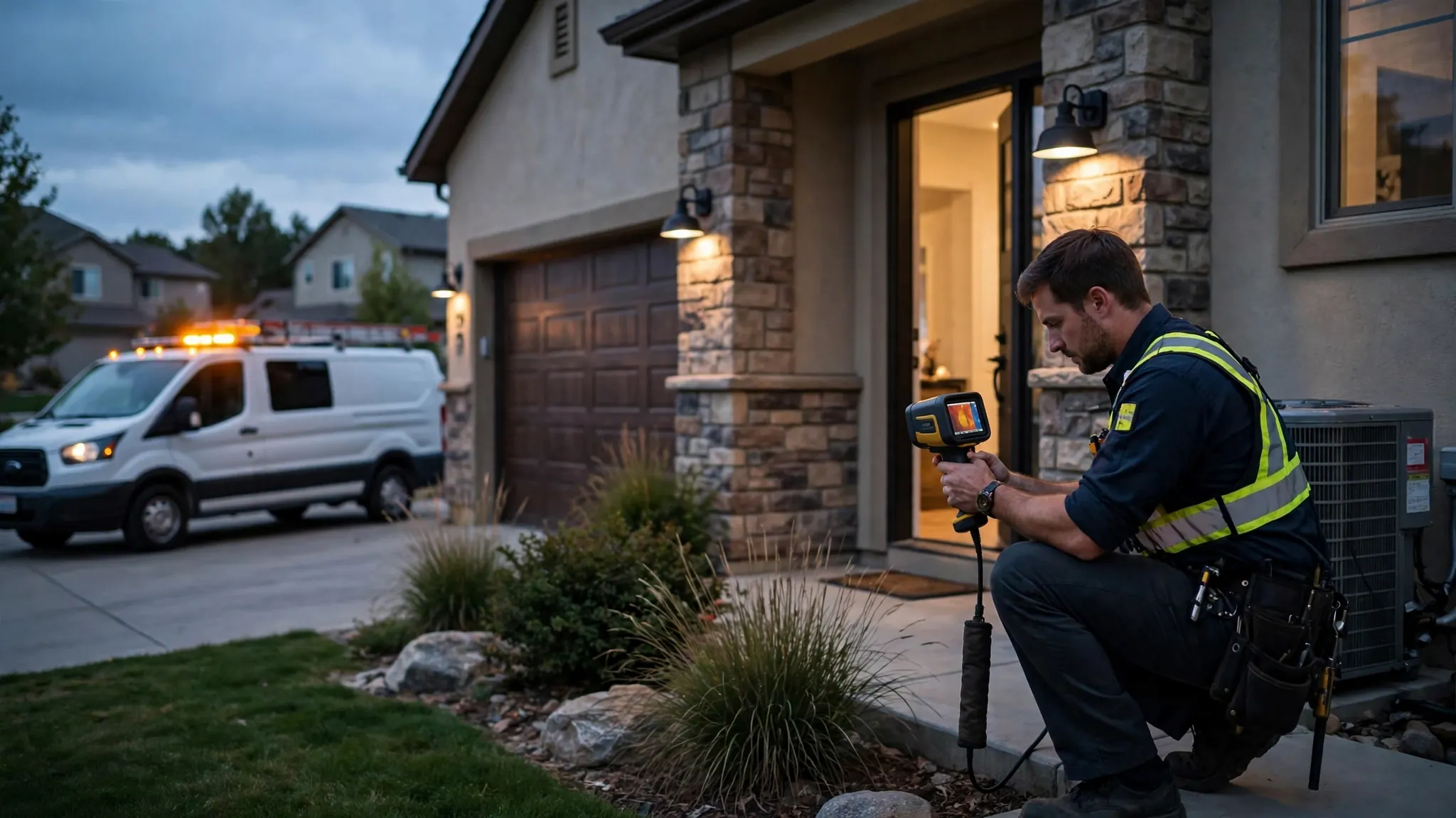 Emergency pool equipment leak response at a Fairview family home