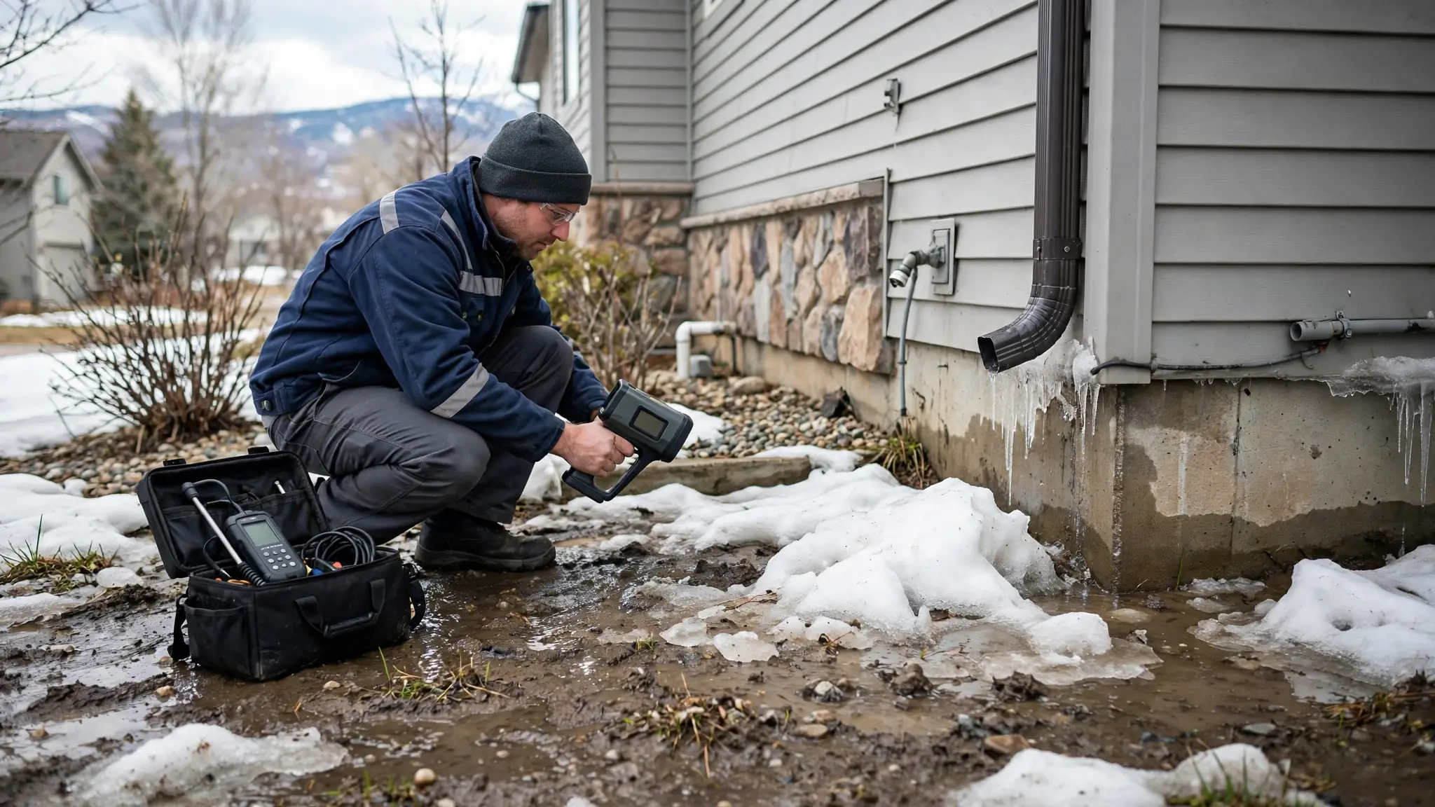 Spring Snowmelt And Foundation Leaks In Broomfield