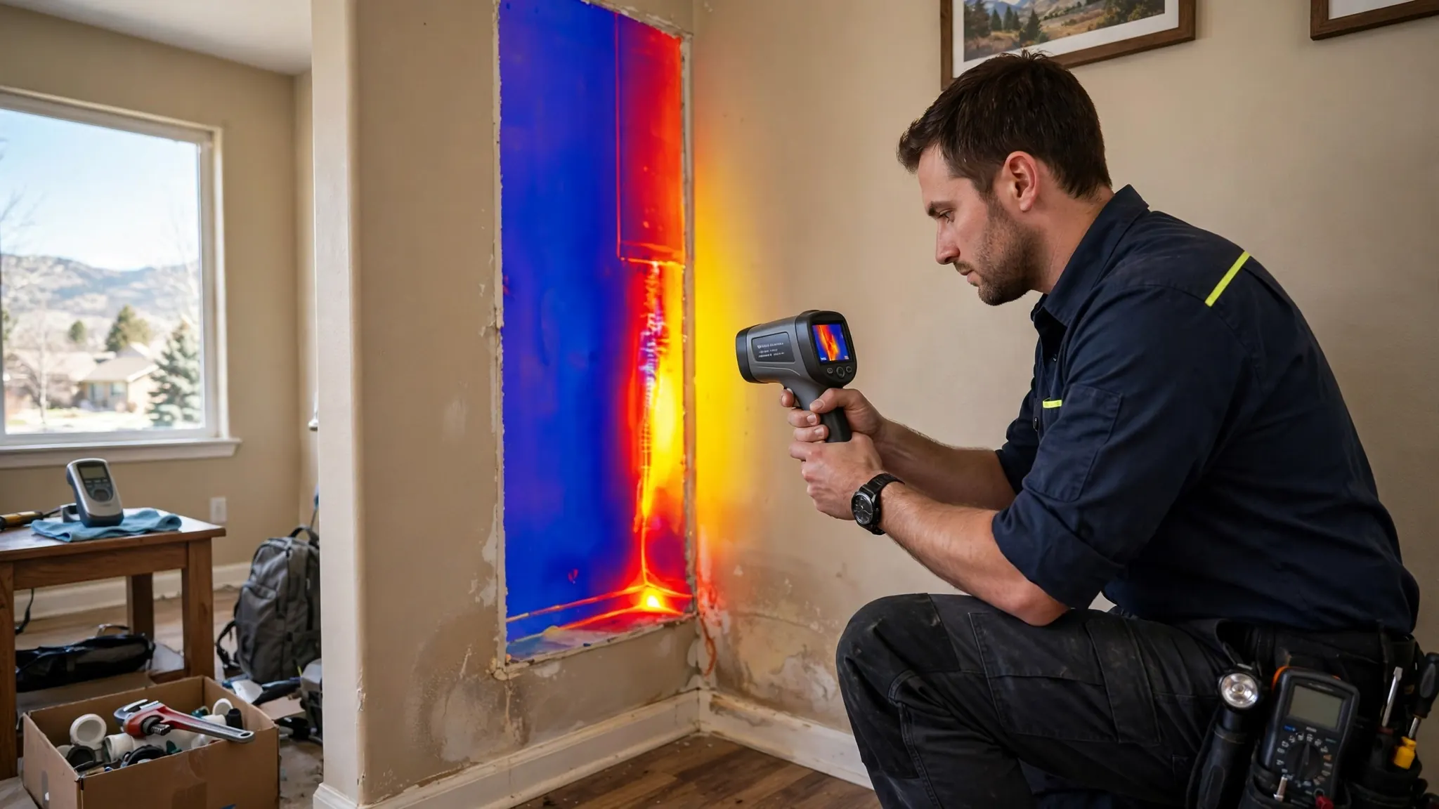 Thermal Imaging For Water Leaks: How It Works