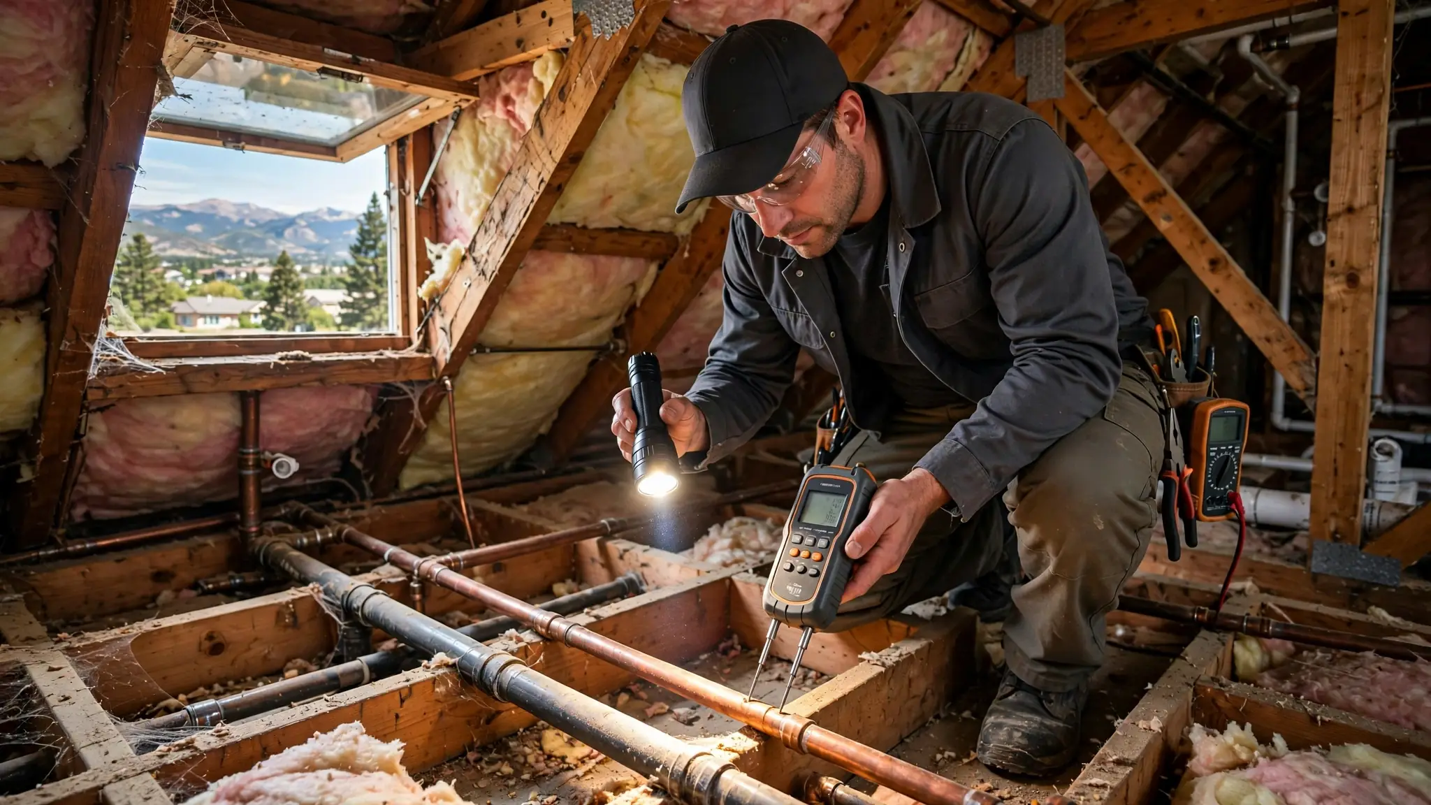 Water Sounds In The Attic: Pipe Leak Or Something Else